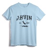 Arvin California CA Vintage Sports Design Black Print T-Shirt - Classic Hometown Pride Tee for Men, Women, and Kids