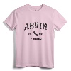 Arvin California CA Vintage Sports Design Black Print T-Shirt - Classic Hometown Pride Tee for Men, Women, and Kids