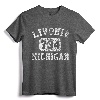 Livonia Michigan Area Code Vintage Retro T-Shirt - Hometown Pride Tee for Livonia Residents and Visitors