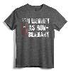 Gun American Flag I Identify As Non-Bidenary T-Shirt - Patriotic Trump 2024 Supporter Costume for Men and Women