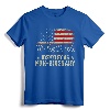 USA Flag Funny Biden I Identify As Non-Bidenary T-Shirt - Patriotic Trump 2024 Tee for Republican Supporters