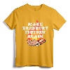 T-Shirt - Make Bradbury Fiction Again: Dystopian Literature Tee for Activists and Book Lovers