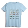Love Heart Ashanti Tee - Personalized Grunge/Vintage Style Black Ashanti T-Shirt for Special Occasions