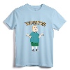 King of the Hill Bobby A Little Worried T-Shirt - Officially Licensed Bobby Hill Merchandise for Fans of the Animated TV Series