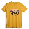 North Carolina Blue Ridge Mountains Bear Asheville NC Gifts T-Shirt - Western NC Souvenir Tee for Outdoor Enthusiasts