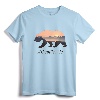 North Carolina Blue Ridge Mountains Bear Asheville NC Gifts T-Shirt - Western NC Souvenir Tee for Outdoor Enthusiasts