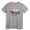 North Carolina Blue Ridge Mountains Bear Asheville NC Gifts T-Shirt - Western NC Souvenir Tee for Outdoor Enthusiasts