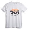 North Carolina Blue Ridge Mountains Bear Asheville NC Gifts T-Shirt - Western NC Souvenir Tee for Outdoor Enthusiasts