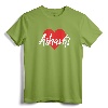 I Love Ashanti First Name Tshirt - Unique Valentine's Day Gift for Ashanti, Personalized Matching Couples Outfit, New Mom Baby Naming Present