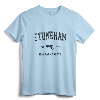 Stoneham Massachusetts Vintage Sports Design Black Print T-Shirt - Retro Athletic Logo Apparel for Men, Women, and Kids