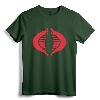 G.I. Joe Retro Silhouette Cobra Logo Pullover Hoodie - Official Hasbro Apparel for Men, Women, Kids - Vintage Collectible Hoodie