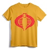 G.I. Joe Retro Silhouette Cobra Logo T-Shirt - Official Hasbro Apparel for Men, Women, Boys, Girls, Toddlers - Christmas Gift for G.I. Joe Fans