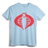 G.I. Joe Retro Silhouette Cobra Logo T-Shirt - Official Hasbro Apparel for Men, Women, Boys, Girls, Toddlers - Christmas Gift for G.I. Joe Fans