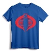 G.I. Joe Retro Silhouette Cobra Logo T-Shirt - Official Hasbro Apparel for Men, Women, Boys, Girls, Toddlers - Christmas Gift for G.I. Joe Fans