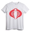 G.I. Joe Retro Silhouette Cobra Logo T-Shirt - Official Hasbro Apparel for Men, Women, Boys, Girls, Toddlers - Christmas Gift for G.I. Joe Fans