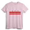 Washington, D.C. Flag, A Capital City, Men Women T-Shirt - Patriotic D.C. Flag Apparel for Residents and Tourists