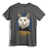 Star Trek: The Next Generation Data Cat Portrait T-Shirt - Officially Licensed Apparel for Star Trek Fans, Men, Women & Youth