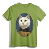 Star Trek: The Next Generation Data Cat Portrait T-Shirt - Officially Licensed Apparel for Star Trek Fans, Men, Women & Youth
