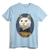 Star Trek: The Next Generation Data Cat Portrait T-Shirt - Officially Licensed Apparel for Star Trek Fans, Men, Women & Youth