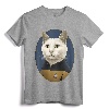 Star Trek: The Next Generation Data Cat Portrait T-Shirt - Officially Licensed Apparel for Star Trek Fans, Men, Women & Youth
