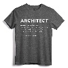 Funny Architect Meaning Noun Definition Architecture Saying T-Shirt - Humorous Architectural Apparel for Men, Women, and Aspiring Architecture Students