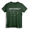 Funny Architect Meaning Noun Definition Architecture Saying T-Shirt - Humorous Architectural Apparel for Men, Women, and Aspiring Architecture Students