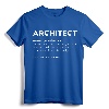 Funny Architect Meaning Noun Definition Architecture Saying T-Shirt - Humorous Architectural Apparel for Men, Women, and Aspiring Architecture Students