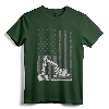 Heavy Equipment Operator Excavator US Independence Day T-Shirt - Patriotic Construction Worker Apparel for 4th of July Celebration