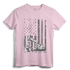 Heavy Equipment Operator Excavator US Independence Day T-Shirt - Patriotic Construction Worker Apparel for 4th of July Celebration