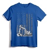Heavy Equipment Operator Excavator US Independence Day T-Shirt - Patriotic Construction Worker Apparel for 4th of July Celebration