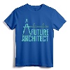 Cool Future Architect Art Boy Girl Kids Architecture Student T-Shirt - Funny Gift for Architecture Lovers and Aspiring Designers