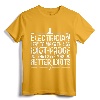 Funny Electrician Art Men Dad Lineman Electronics Engineers T-Shirt - Electrician Humor Tee for Electrical Engineering Lovers
