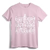 Funny Electrician Art Men Dad Lineman Electronics Engineers T-Shirt - Electrician Humor Tee for Electrical Engineering Lovers