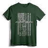 U-2 Dragon Lady Spyplane Airplane Vintage Flag T-Shirt - Military Aviation Apparel for Aviation Enthusiasts and History Buffs