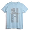 U-2 Dragon Lady Spyplane Airplane Vintage Flag T-Shirt - Military Aviation Apparel for Aviation Enthusiasts and History Buffs