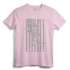 CH-47 Chinook Military Helicopter Vintage Flag Pilot T-shirt - Patriotic Aviation Apparel for Avgeeks, Pilots, and Aviation Enthusiasts