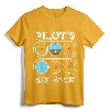 Pilot's Six Pack T-Shirt | Flight Instruments Aviation Shirt - Perfect Gift Tee for Pilots, Aviation Enthusiasts, and Aircraft Owners