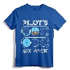 Pilot's Six Pack T-Shirt | Flight Instruments Aviation Shirt - Perfect Gift Tee for Pilots, Aviation Enthusiasts, and Aircraft Owners