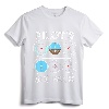 Pilot's Six Pack T-Shirt | Flight Instruments Aviation Shirt - Perfect Gift Tee for Pilots, Aviation Enthusiasts, and Aircraft Owners