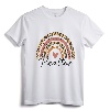Realtor Leopard Rainbow Real Estate Agent T-Shirt - Gift for Real Estate Agent, Stylish Realtor Apparel, I'll Be There for You Tee