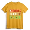 Funny Santa's Favorite Realtor Estate Agent Christmas Gift T-Shirt - Ugly Christmas Sweater for Real Estate Professionals and Trendy Holiday Apparel