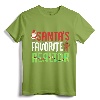 Funny Santa's Favorite Realtor Estate Agent Christmas Gift T-Shirt - Ugly Christmas Sweater for Real Estate Professionals and Trendy Holiday Apparel