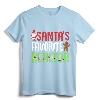 Funny Santa's Favorite Realtor Estate Agent Christmas Gift T-Shirt - Ugly Christmas Sweater for Real Estate Professionals and Trendy Holiday Apparel