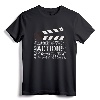 Filmmaker T-Shirt for Director, Film Student, and Film Lover - Movie Set Clapperboard Tee for Cinematographers and Aspiring Directors