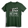 Filmmaker T-Shirt for Director, Film Student, and Film Lover - Movie Set Clapperboard Tee for Cinematographers and Aspiring Directors