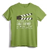 Filmmaker T-Shirt for Director, Film Student, and Film Lover - Movie Set Clapperboard Tee for Cinematographers and Aspiring Directors