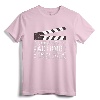 Filmmaker T-Shirt for Director, Film Student, and Film Lover - Movie Set Clapperboard Tee for Cinematographers and Aspiring Directors