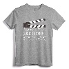 Filmmaker T-Shirt for Director, Film Student, and Film Lover - Movie Set Clapperboard Tee for Cinematographers and Aspiring Directors