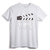 Filmmaker T-Shirt for Director, Film Student, and Film Lover - Movie Set Clapperboard Tee for Cinematographers and Aspiring Directors