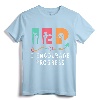 IEP I Encourage Progress Sign Language Funny Teacher T-Shirt - Special Education Gift for Men, Women, ASL Students, Autism Awareness Month Apparel